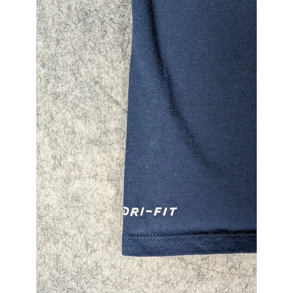 Nike Utah Jazz Donovan Mitchell 45 Dri-FIT NBA T-Shirt Navy Blue Mens L